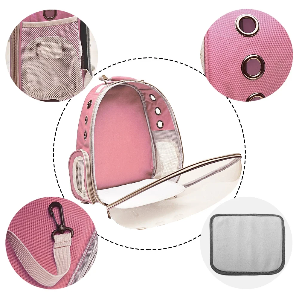 Premium Breathable Cat Carrier Backpack for Comfortable Travel - Image 12