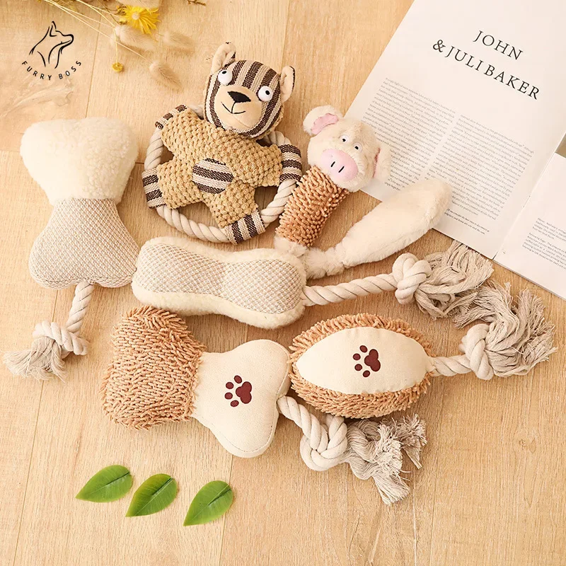 The "Plush"- Bite-Resistant Interactive Dog Teeth Cleaner - Image 4